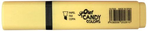 MARCADOR FLUOR OLEF PASTEL AMARILLO