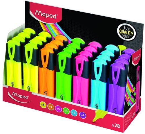 ROTUL. FLUOR MAPED PEPS EXPOSITOR de  28