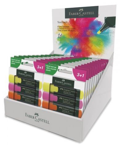 MARCADOR FLUOR FABER-CASTELL TEXTLINER 48 EXP. DE