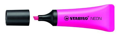 MARCADOR FLUOR STABILO NEON 72  MAGENTA