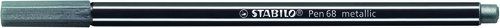 ROTUL.STABILO PEN 68  METALLIC PLATA