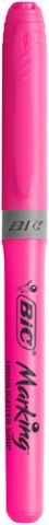 MARCADOR FLUOR BIC BRITE LINER GRIP ROSA