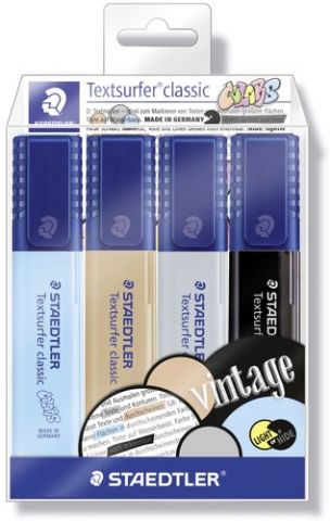 ROTUL.FLUOR STAED.364 TXSF.  ESTUCHE 4