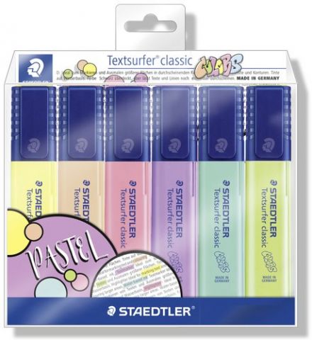 ROTUL.FLUOR STAED.364 TXSF.  ESTUCHE 6