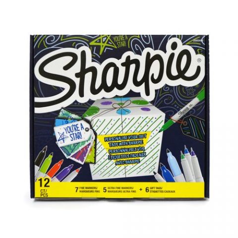 ROTULADOR PERMANENTE SPECIAL PACK SHARPIE + GIFT O