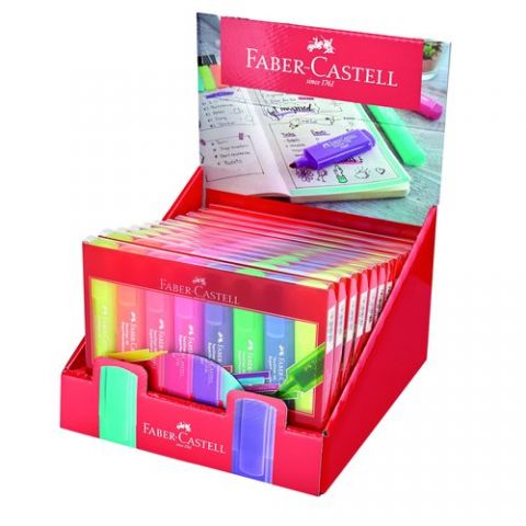 MARCADOR FLUOR FABER-CASTELL TEXTLINER 1546 ESTUCH