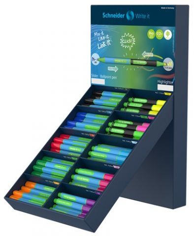 MARCADOR FLUOR SCHNEIDER LINK-IT SLIDER/HIGHLIGHTE