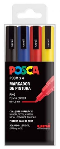 MARCADOR T.OPACA NO PERM. UNI POSCA 0.9-1.3mm (PC-