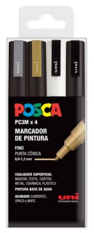 MARCADOR T.OPACA NO PERM. UNI POSCA 0.9-1.3mm (PC-