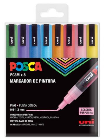 MARCADOR T.OPACA NO PERM. UNI POSCA 0.9-1.3mm (PC-