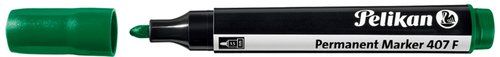 ROTULADOR PERMANENTE PELIKAN 407 F VERDE