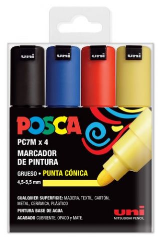 ROTUL.UNI-POSCA PC-7M BASIC E/4