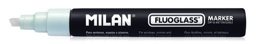 ROTULAD.PIZARRA MILAN FLUOGLASS BLANCO