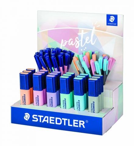 MARCADOR FLUOR STAEDTLER SURTIDO EXPOSITOR de 78
1