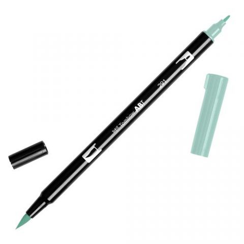 ROTULADOR TOMBOW DOBLE PUNTA PINCEL AZUL ALICE
