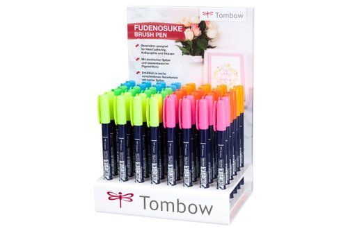 ROTULADOR TOMBOW CALIGRAFIA FUDENOSUKE EXPOSITOR d