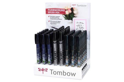 ROTULADOR TOMBOW CALIGRAFIA FUDENOSUKE EXPOSITOR d