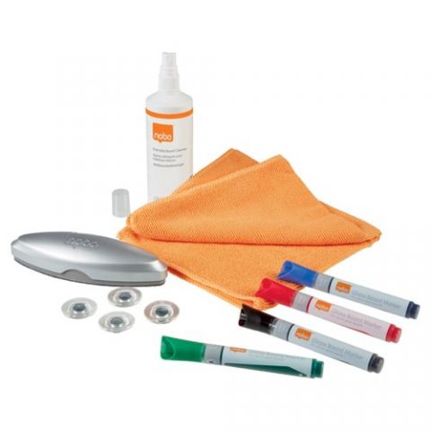 KIT PIZARRA BLANCA NOBO CRISTAL