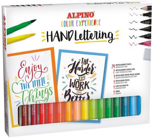 ROTUL.ALPINO HAND LETTERING KIT 30