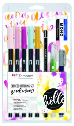 SET LETTERING TOMBOW GOOD VIVES
