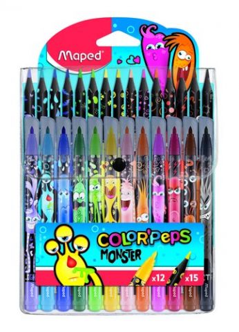 COMBO PACK MAPED MONSTER DE 27
(12x Rotuladores de
