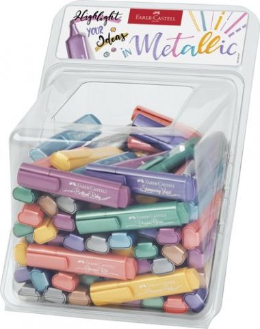 MARCADOR FLUOR FABER-CASTELL TEXTLINER 1546 METALI