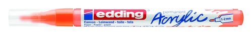 ROTUL.EDDING 5300 ACRYLIC 1-2 mm NARANJA