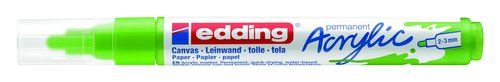 ROTUL.EDDING 5100 ACRYLIC 2-3 mm VERDE L