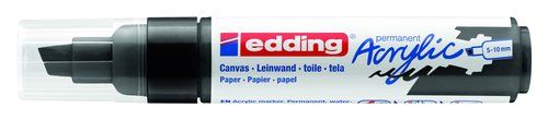 ROTUL.EDDING 5000 ACRYLIC 5-10 mm NEGRO