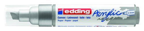 ROTUL.EDDING 5000 ACRYLIC 5-10 mm PLATA