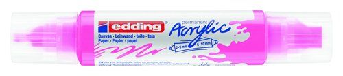 MARCADOR ACRYLIC EDDING 5400 3D DOBLE PUNTA (2-3/5