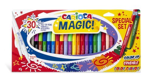 ROTULADOR FIBRA CARIOCA MAGIC MARKERS ESPECIAL CAJ