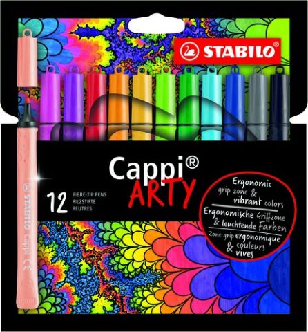 ROTULADOR FIBRA STABILO CAPPI 168 ARTY LINE estuch