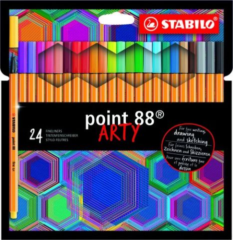 ROTUL.STABILO POINT 88 ARTY LINE e.24