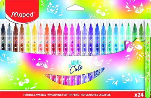 ROTULADOR MAPED MINI CUTE ESTUCHE 24