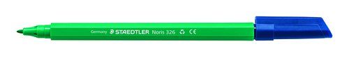 ROTULADOR FIBRA STAEDTLER  326 NORIS CLUB VERDE