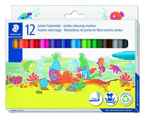 ESTUCHE 12 MARCADORES WATERCOLOUR