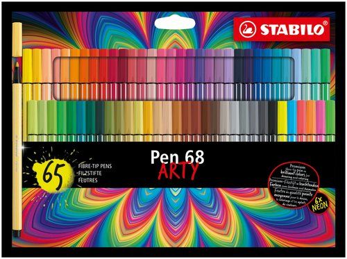 ROTULADOR FIBRA STABILO PEN 68 ARTY LINE ESTUCHE C