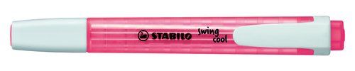 MARCADOR FLUOR STABILO SWING COOL 275  ROJO