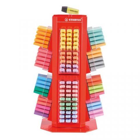 MARCADOR FLUOR STABILO BOSS 70 EXPOSITOR de 240