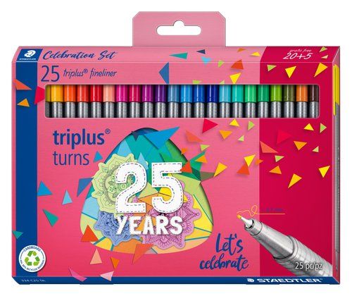 ROTULADOR FIBRA STAEDTLER  334 TRIPLUS FINELINER E