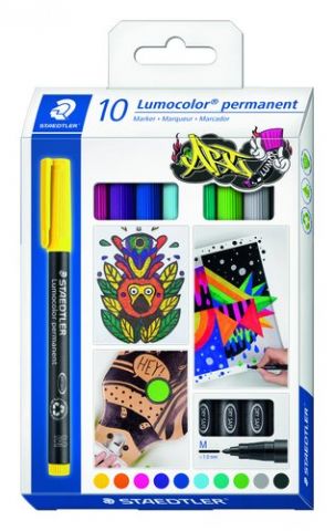 ROTULADOR PERMANENTE STAEDTLER 317 LUMOCOLOR (M) C
