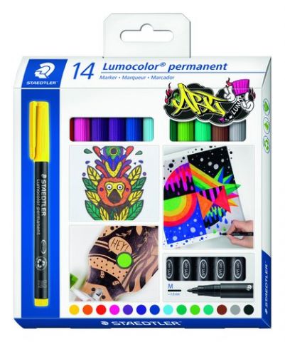 ROTULADOR PERMANENTE STAEDTLER 317 LUMOCOLOR (M) C