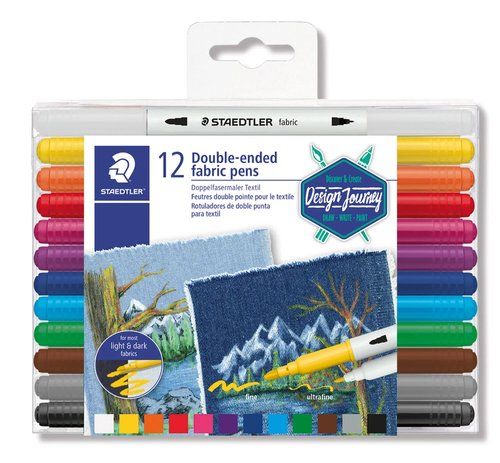 ROTULADOR FIBRA STAEDTLER 3190 DESIGN JOURNEY DOBL