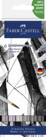 ROTULADORES ACUARELABLES FABER-CASTELL GOLDFABER A