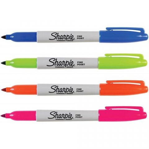ROTULADOR PERMANENTE SHARPIE FINE SURTIDO FUN BLIS