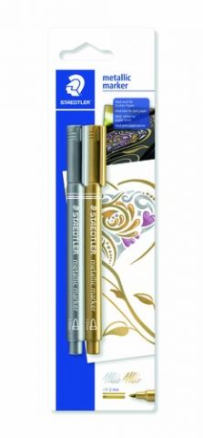 MARCADOR T.OPACA NO PERM. STAEDTLER 8323 METALICO