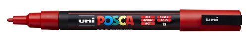 ROTUL.UNI-POSCA PC-3M  ROJO