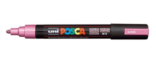 ROTUL.UNI-POSCA PC-5M  ROSA METALICO