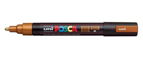 ROTUL.UNI-POSCA PC-5M  BRONCE METALICO